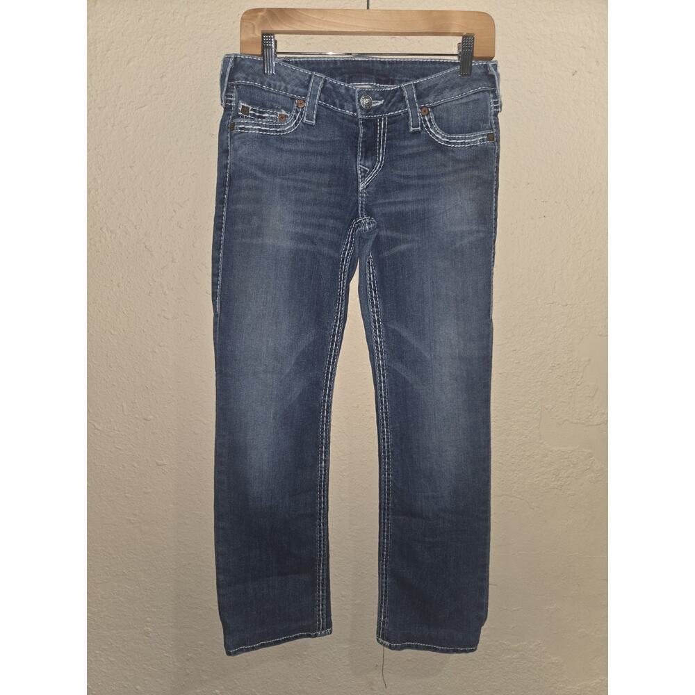 True Religion Jeans Johnny Low Rise, Straight Size 28